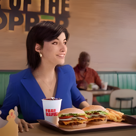 Lu do Magalu, estreia em campanha inédita do Burger King®