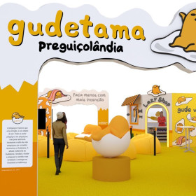 Preguiçolândia estreia em Fortaleza com parque temático do personagem Gudetama assinado pela Baladeira.Lab