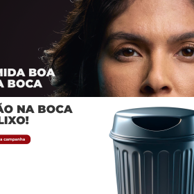 Pacto Contra a Fome lança nova campanha “Comida Boa É Na Boca e Não na Boca do Lixo”