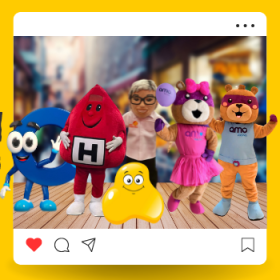 Os Mascotes e as Marcas: o papel informativo e preventivo que eles representam
