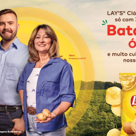 LAY’S® Comemora 10 anos no Brasil e promove campanha que reforça que é feita com batata de verdade