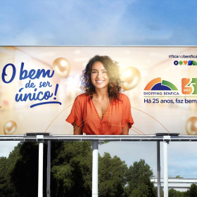 AGVOX assina campanha de aniversário de 25 anos do Shopping Benfica