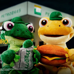 Agência Vibra lança ação de gamificação que dará pelúcias dos Mascotes dos Postos Petrobras Lu & Brás