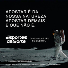Esportes da Sorte lança nova campanha em defesa do Jogo Responsável