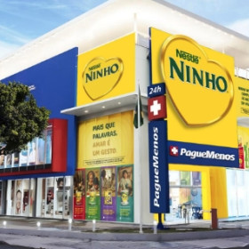 NINHO® chega à Fortaleza em destaque na farmácia Pague Menos