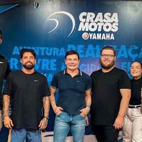 João Inacio Junior estrela nova campanha para a Crasa Motos