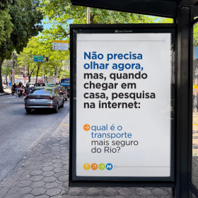 MetrôRio lança campanha destacando o transporte seguro no Rio de Janeiro