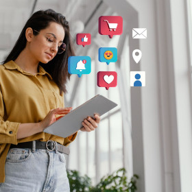 Design gráfico, marketing digital e social media estão entre os cursos mais buscados pelos brasileiros nas áreas digitais em 2024