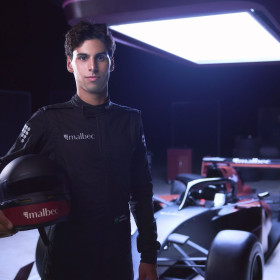 Malbec celebra a trajetória de Gabriel Bortoleto no automobilismo em campanha narrada por Galvão Bueno