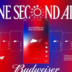 Budweiser lança ação no TikTok que desafia fãs a reconhecerem músicas icônicas em apenas 1 segundo