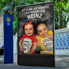 Bebês vestidos de Heinz estrelam campanha de Dia das Mães da marca