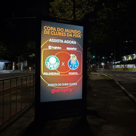 Globo e Eletromidia levam clima do Mundial de Clubes para o dia a dia do público urbano