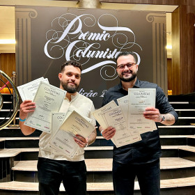 EBMQUINTTO recebe GP do Prêmio Colunistas  no Rio de Janeiro