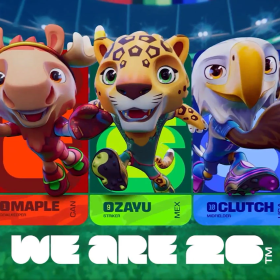 FIFA apresenta trio de mascotes oficiais da Copa do Mundo 2026