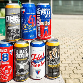 Cervejaria Turatti lança rótulos exclusivos em parceria com os times do Ceará e Fortaleza