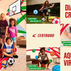 Centauro lança campanha de Dia das Crianças criada pela LabOf: ‘Aqui, Tudo Vira Jogo’