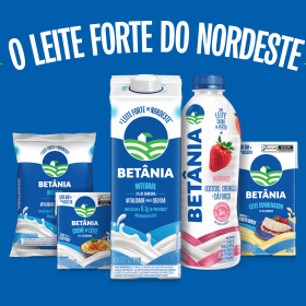 Betânia apresenta nova identidade visual inspirada nas famílias nordestinas que produzem leite