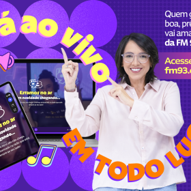 FM 93 lança novo site e reforça presença digital com acesso ao vivo em qualquer lugar