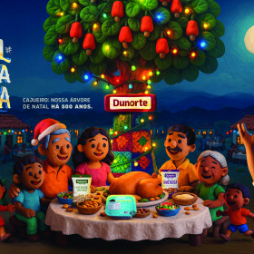 Celebrando as origens brasileiras, Dunorte lança campanha de Natal com narração de Bráulio Bessa 