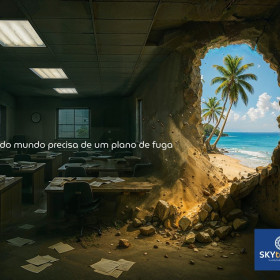 Agência NOVA lança campanha 100% criada com IA para a SkyTravels