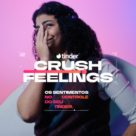 Tinder lança campanha “Crush Feelings” com criação da GUT São Paulo e usa EEG para revelar emoções por trás do match