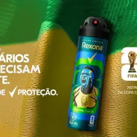 Rexona será patrocinadora oficial da Copa do Mundo da FIFA 2026