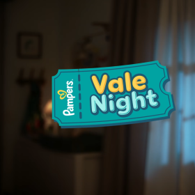 Pampers® lança campanha “Vale Night” a partir de insights reais dos seus consumidores