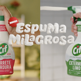 Cif transforma sujeiras antigas em personagens para anunciar nova campanha