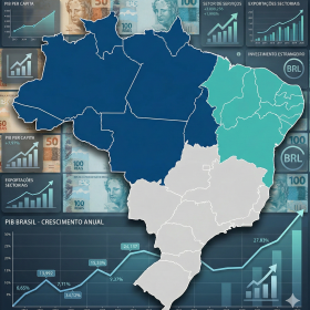 Norte e Nordeste devem puxar crescimento do PIB em 2026, mesmo com desaceleração geral