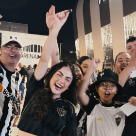 Em parceria com o Atlético Mineiro, Cartão de TODOS realiza campanha para comemorar aniversário do clube junto com torcida feminina