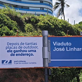 Central de Outdoor da Bahia lança campanhas que homenageiam José Linhares e Salvador