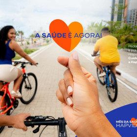 Hapvida lança campanha “A saúde é agora!” e propõe que o cuidado celebrado em abril se estenda por todo o ano 