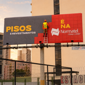 Normatel lança campanha de outdoor hiper-realista com a Advance