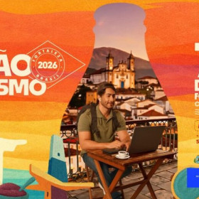 Mene Portella assina a campanha do Salão Nacional do Turismo para o Governo do Brasil