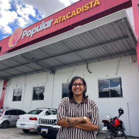 Isanelle Nascimento é a nova coordenadora de marketing do Popular Atacadista
