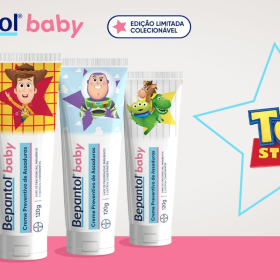 “O tempo passa. O cuidado fica”: Bepantol® Baby lança linha inspirada em Toy Story