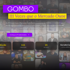 Diretor do Nosso Meio integra lista “111 Vozes Que o Mercado Ouve” da GOMBO