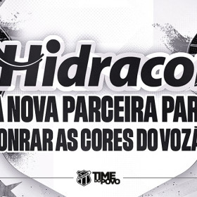Hidracor amplia presença no esporte em parceria com o Ceará Sporting Club