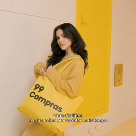 Com Manu Gavassi como embaixadora, 99Compras lança “Delírios da Vida Adulta” para simplificar a rotina