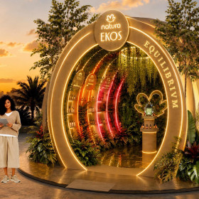 Natura Ekos leva experiências imersivas de bem-estar à turnê Equilibrivm de Anitta em Fortaleza