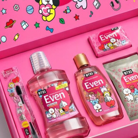 Even e BT21 transformam higiene pessoal em item de coleção