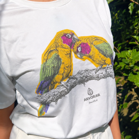 Parque Arvorar e Vida BR lançam camiseta sustentável com tecnologia de captura de CO2
