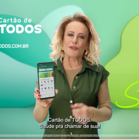 Cartão de TODOS celebra 25 anos com novo filme estrelado por Ana Maria Braga