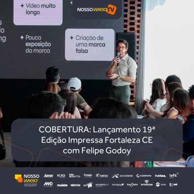 COBERTURA: Lançamento do 19º Impresso Nosso Meio com palestra de Felipe Godoy