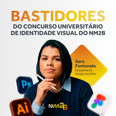 NM2B 2026: como Sara Fontenele criou a identidade visual do evento
