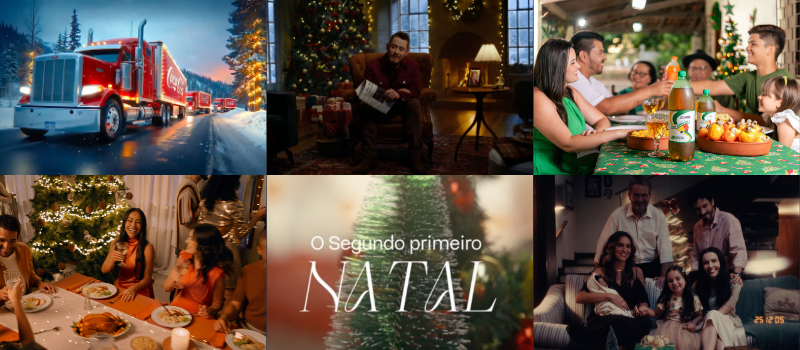 Natal de 2025: as campanhas que marcaram a comunicação de fim de ano