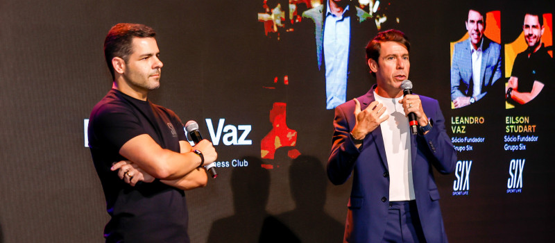 Eilson Studart e Leandro Vaz apresentam o modelo de operações da SIX Sport Life no NM Fundadores