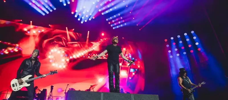 Fortaleza retorna a circuito de shows internacionais com Guns N’ Roses