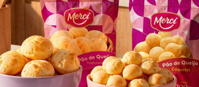 Mercí aposta em pão de queijo com coalho para expandir portfólio e reforçar posicionamento no Nordeste