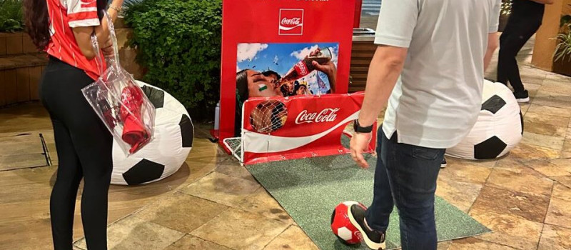 Solar Coca-Cola leva experiências temáticas da Copa do Mundo ao Jardins Open Mall